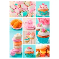 Обои DECOCODE 21-0245-AL Разноцветный / Еда