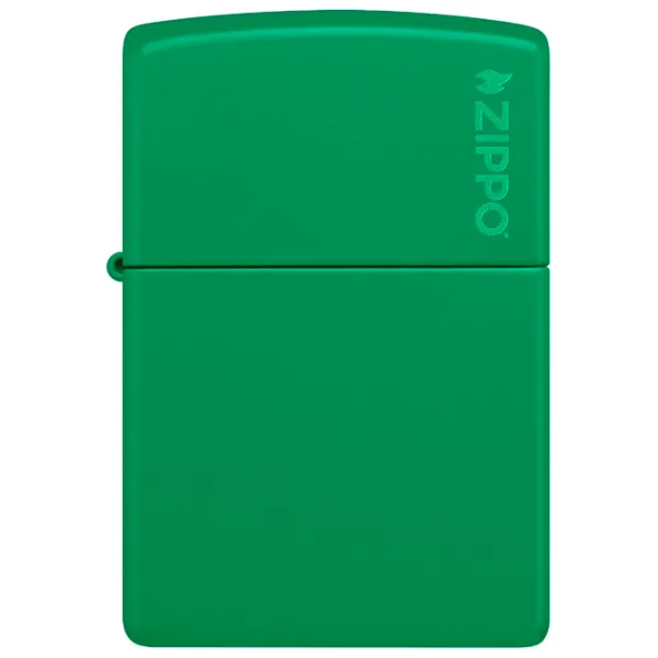 Зажигалка Zippo Grass Green Matte Зеленый / Латунь photo 2