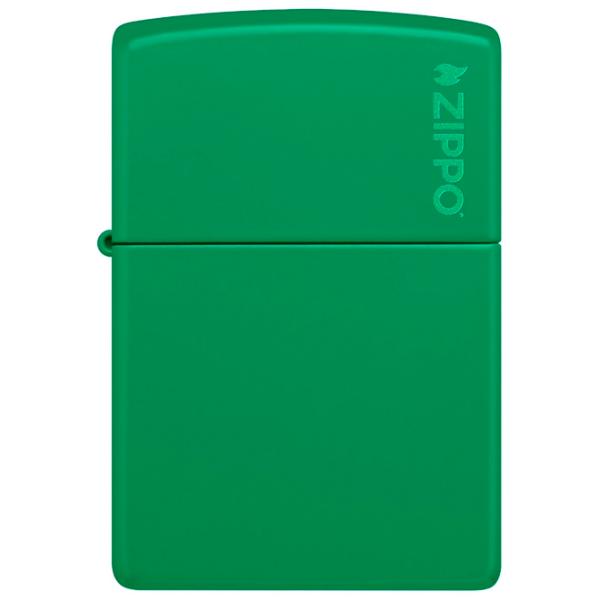 Зажигалка Zippo Grass Green Matte Зеленый / Латунь photo 2