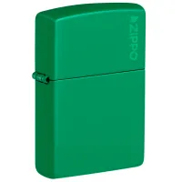 Зажигалка Zippo Grass Green Matte Зеленый / Латунь photo 3