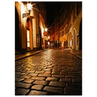 Обои DECOCODE 21-0008-YB Коричневый / Город