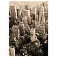 Обои DECOCODE 21-0019-RB Серый / Город