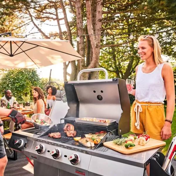 Мангал Char-Broil Performance PRO 3 Burner TRU-Infrared  Газ / Мобильный photo 8