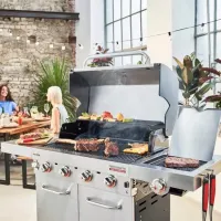 Мангал Char-Broil Professional PRO 4 Burner TRU-Infrared Газ / Мобильный photo 7