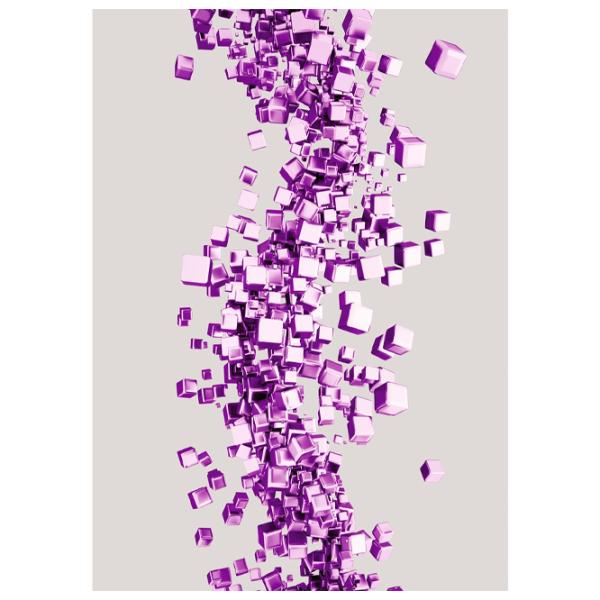 Tapete DECOCODE 21-0180-AV Violet / Divers photo 1