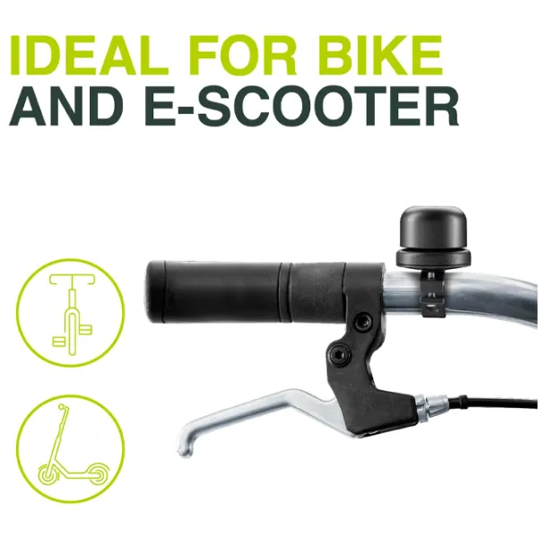 Fixator Newrban Bell with Airtag Holder Black Gray photo 2