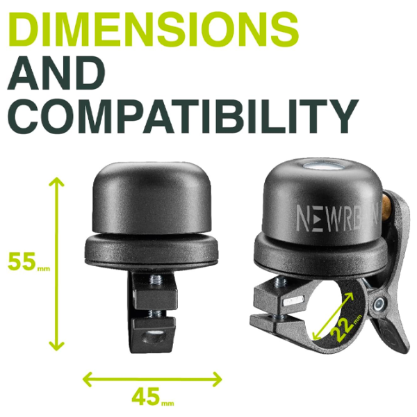 Fixator Newrban Bell with Airtag Holder Black Gray photo 7