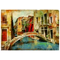 Обои DECOCODE 41-0079-WG Бежевый / Город