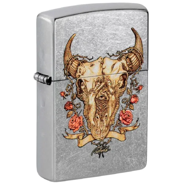 Зажигалка Zippo Rick Rietveld Нержавеющая сталь / Латунь photo 1