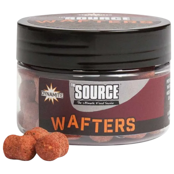 Boilies Dynamite Baits The Source Wafter Dumbells Fish Flour / / 15 mm photo 1