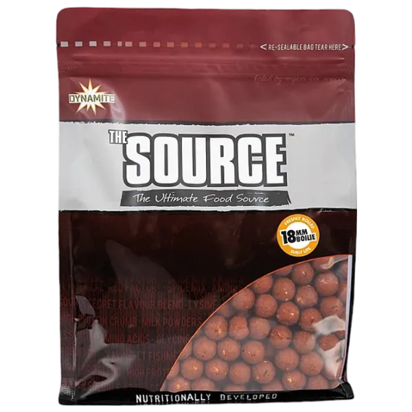 Boilies Dynamite Baits The Source Fish Flour / 1 kg / 18 mm photo 1 Boilies Dynamite Baits The Source Fish Flour / 1 kg / 18 mm photo 1