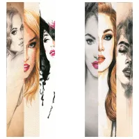 Обои DECOCODE 16-0494-AE-C Разноцветный / Люди