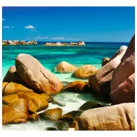 Обои DECOCODE 31-0023-ML Синий / Город