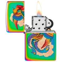 Brichetă Zippo Phoenix Design Multicolor / Alamă
