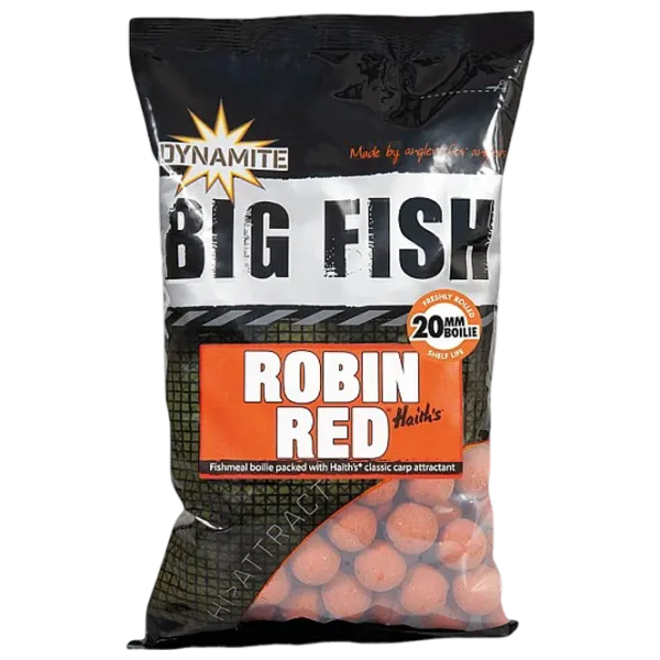 Boilies Dynamite Baits Robin Red Fish Flour / 1 kg / 20 mm photo 1