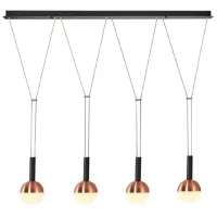 Люстра Ozcan 6231-4AS 28 Вт / 4 цоколя - LED