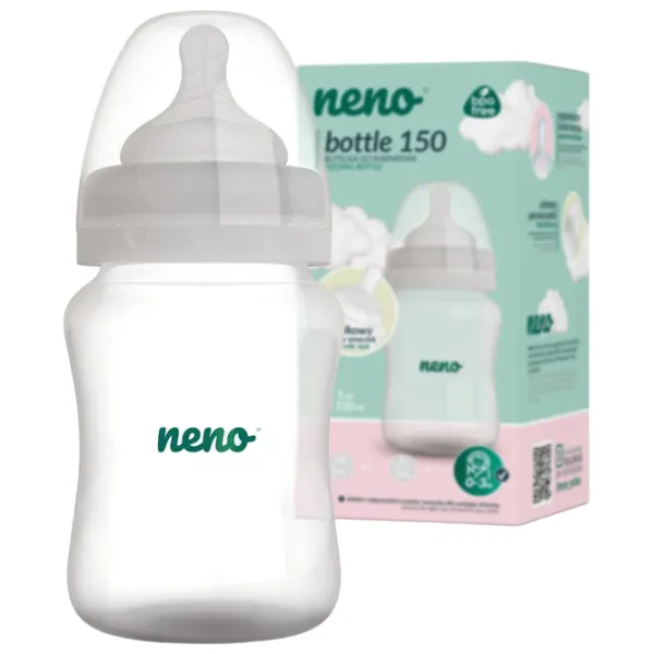 Бутылочка для кормления Neno NE.125368 Унисекс / 0.15л / Прозрачный photo 4