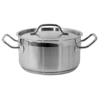 Кастрюля Yato YG-00040 3.3л Нержавеющая сталь / Стальной