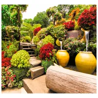 Обои DECOCODE 31-0269-PG Зеленый / Природа