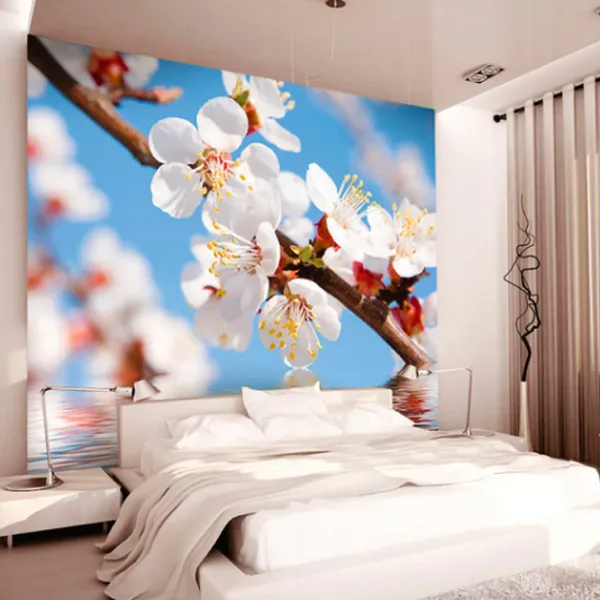 Tapete DECOCODE 31-0017-FL White / Flori photo 3
