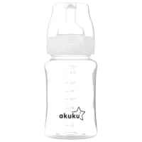 Бутылочка для кормления Akuku AK.106258 Унисекс / 0.24л / Прозрачный