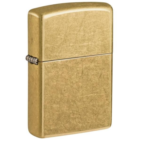 Brichetă Zippo Street Brass Gold / Alamă photo 2