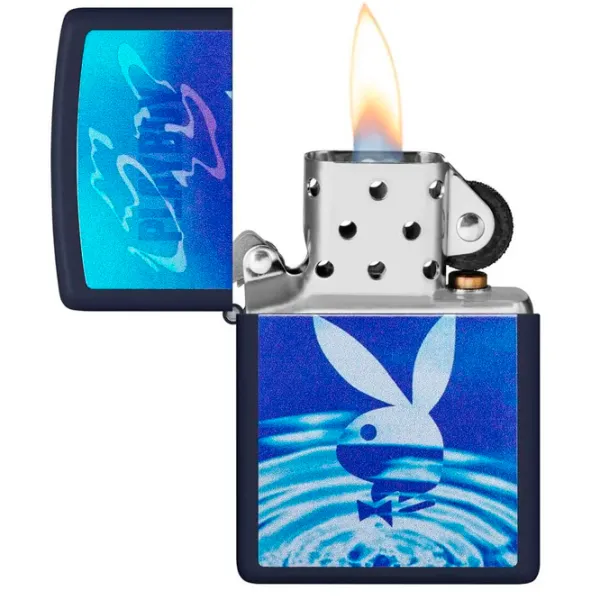 Brichetă Zippo Playboy Black / Alamă photo 1