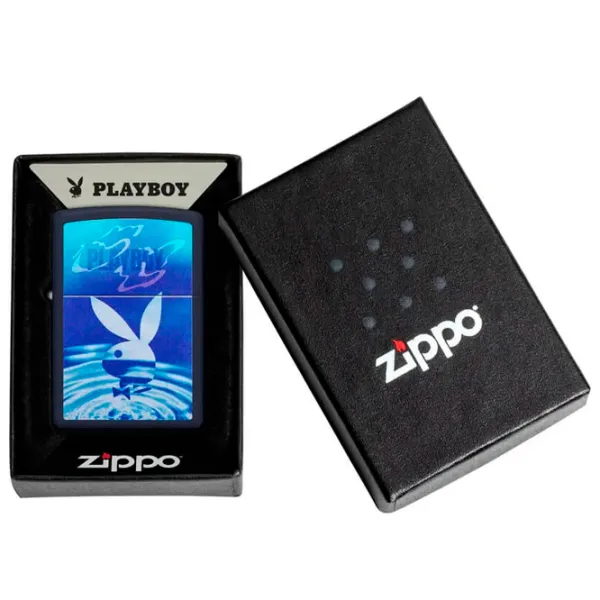 Brichetă Zippo Playboy Black / Alamă photo 3