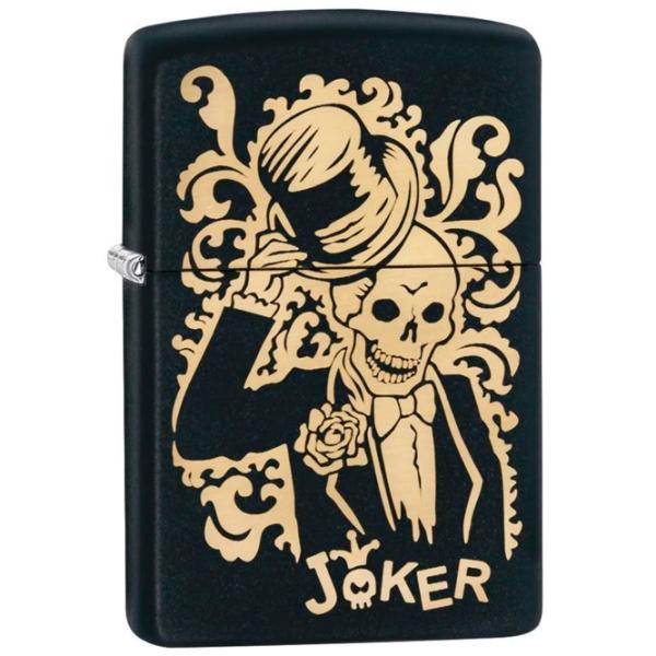 Brichetă Zippo Joker Black / Alamă photo 2