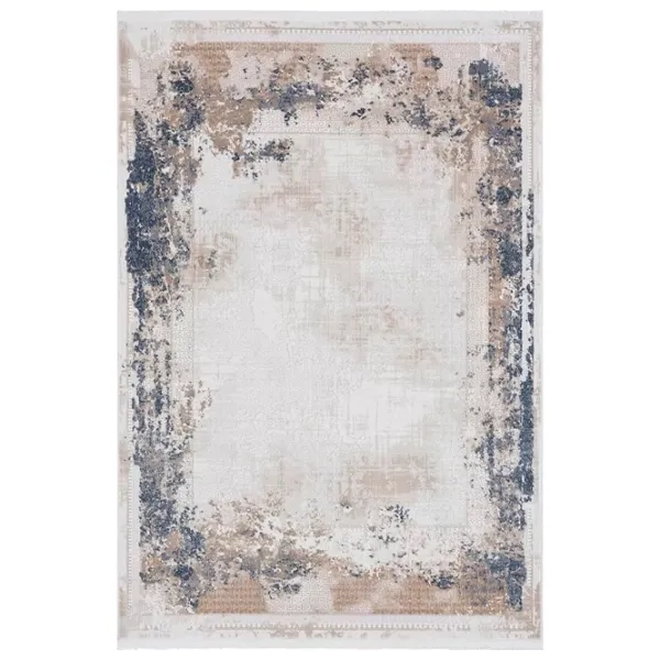 Covor Dizayno Home Valente Beige Blue / Acril photo 1 Covor Dizayno Home Valente Beige Blue / Acril photo 1