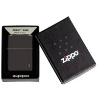 Зажигалка Zippo Armor Series Flame Серый / Латунь photo 2