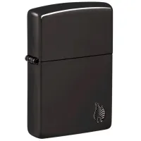 Зажигалка Zippo Armor Series Flame Серый / Латунь photo 3