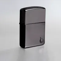 Зажигалка Zippo Armor Series Flame Серый / Латунь photo 4