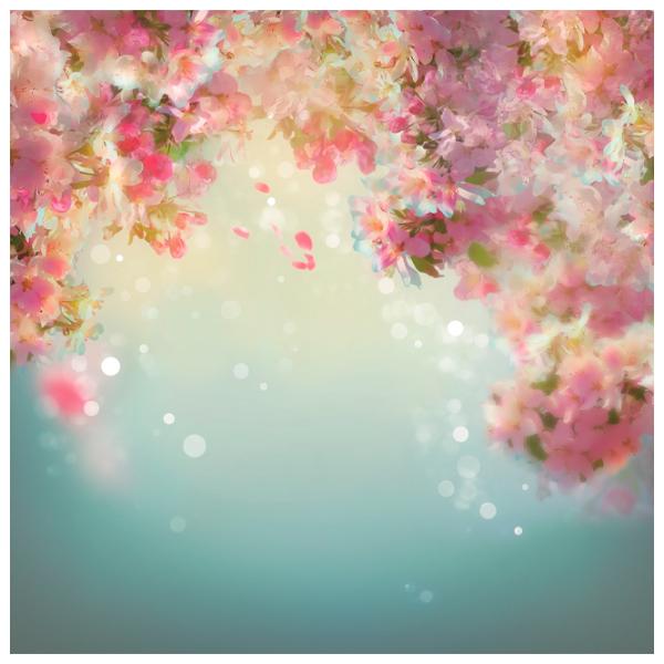 Tapete DECOCODE 22-0001-FL Pink / Flori photo 1