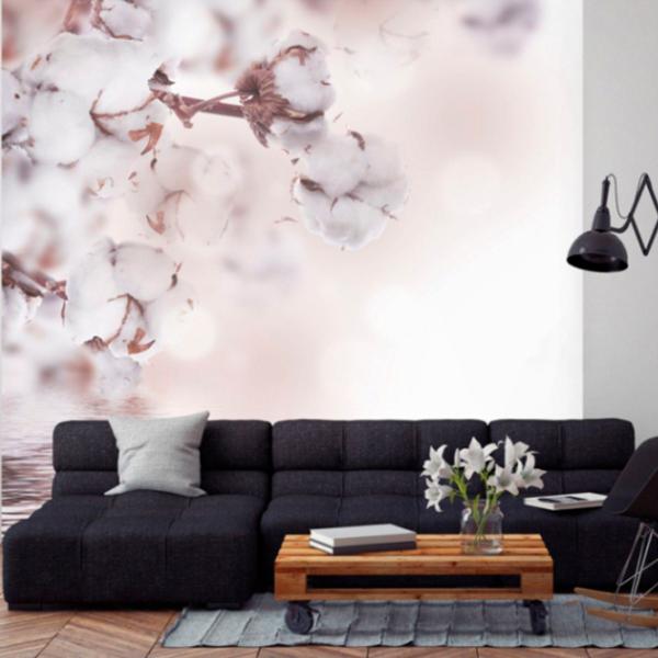 Tapete DECOCODE 22-0003-FE White / Flori photo 2