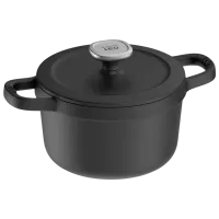 Кастрюля BergHOFF Leo 3л Чугун / Черный