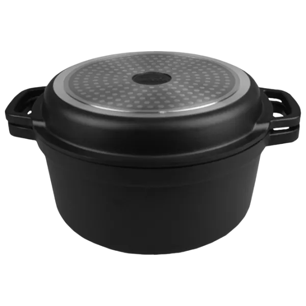 Кастрюля Maestro Mr-4124 4.5л Алюминий / Черный photo 1