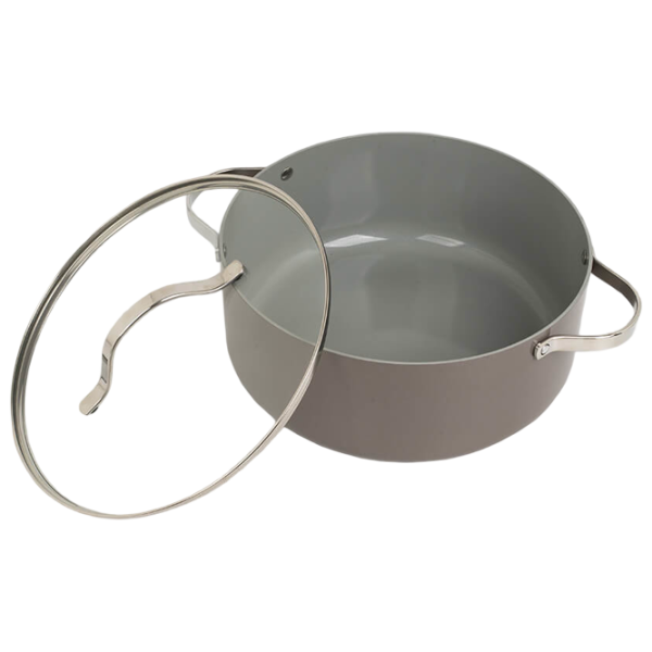 Cratiță Maestro Mr-4009-24 4.1l Aluminiu / Beige photo 2 Cratiță Maestro Mr-4009-24 4.1l Aluminiu / Beige photo 2