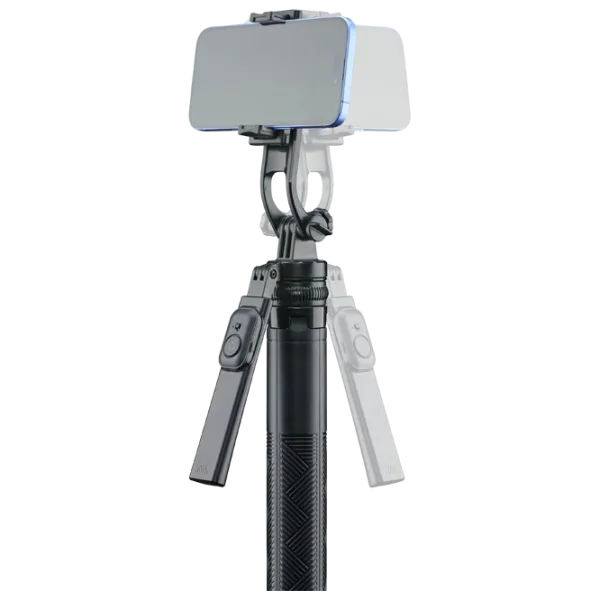 Селфи палка Cellularline BTSELFIESTICKMAXK Bluetooth / Черный photo 4