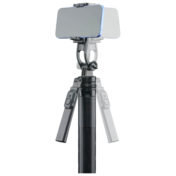 Селфи палка Cellularline BTSELFIESTICKMAXK Bluetooth / Черный photo 4