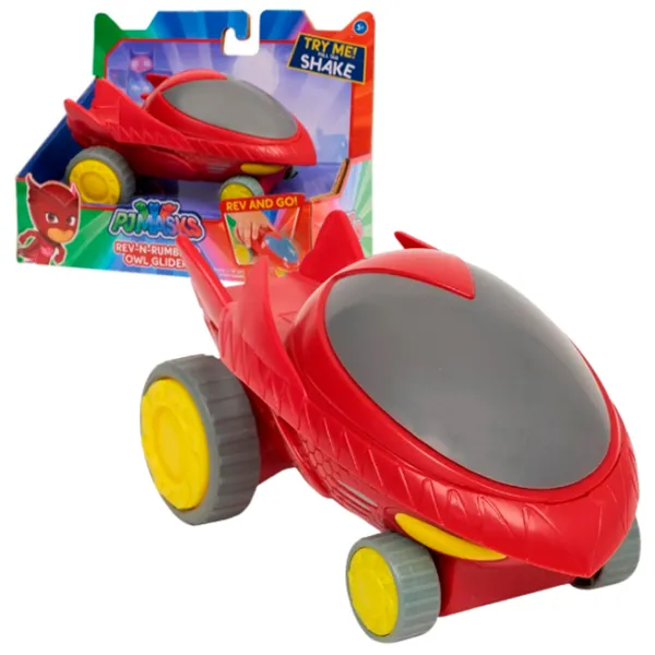 Машинка PJ Masks Owl Glider PJ24720B  / / Желтый Красный photo 3