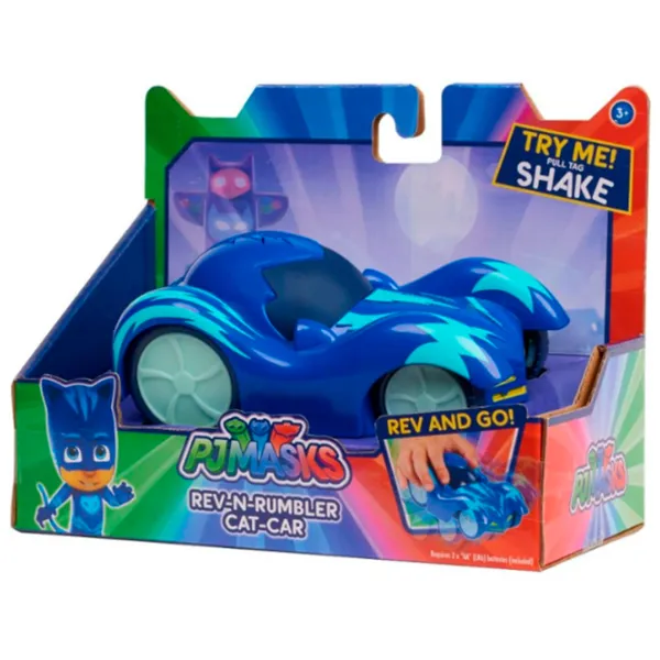 Машинка PJ Masks Cat Car PJ24720P  / / Желтый Синий photo 2