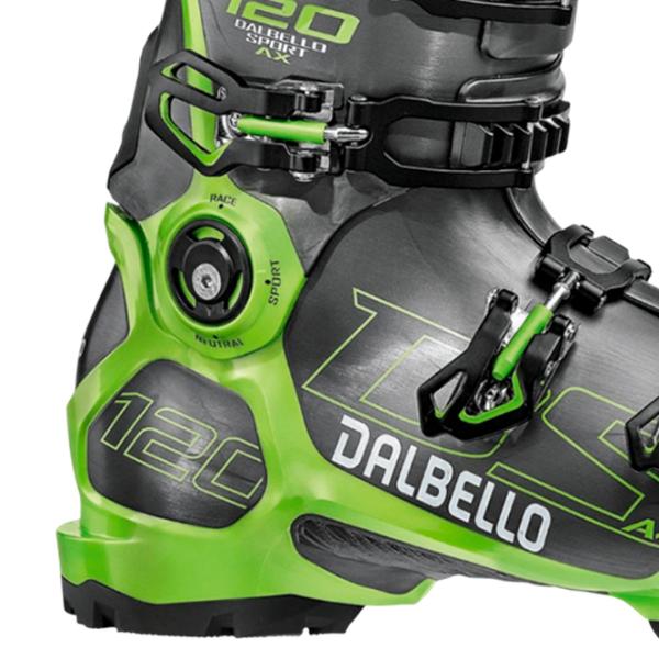 Clăpari de schi pentru bărbați Dalbello DS AX 120 MS Gray Green / Poliuretan photo 2
