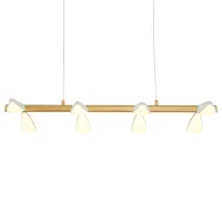 Lustră Ozcan 4060-8AS 64 W / 8 socluri - LED photo 2