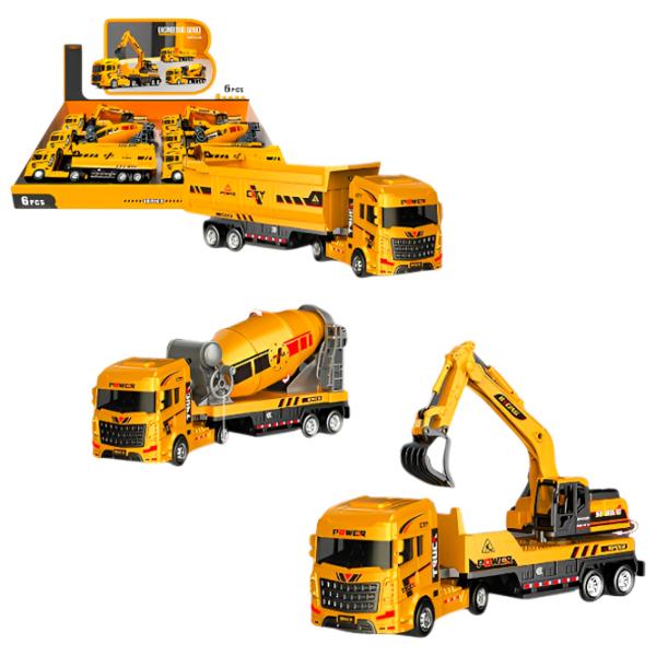Camion Essa Toys BHX842   / / Red Yellow photo 5
