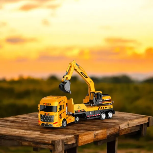 Camion Essa Toys BHX842   / / Red Yellow photo 6