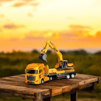 Camion Essa Toys BHX842 / / Red Yellow photo 6