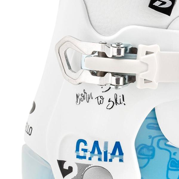 Clăpari de schi pentru copii Dalbello GAIA 2 JR Transparent White / Poliuretan photo 4