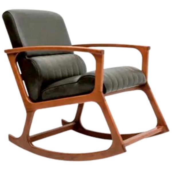 Fotoliu balansoar Dizayno Home TG-Relax Brown Green photo 1