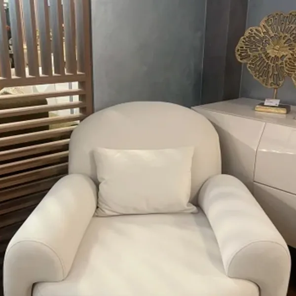 Кресло Woox Home Sevilla 109 White Белый photo 1